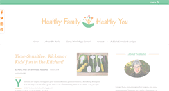 Desktop Screenshot of healthyfamilyhealthyyou.com